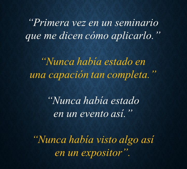 TESTIMONIALES - Frank Gamez Consulting - Programa de Estrategia, Creativdad, Pensamiento Disruptivo de Frank Gamez Consulting, Business Catalyst